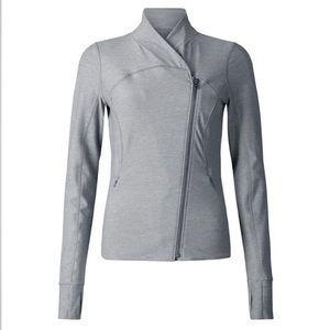 Lululemon Precision Jacket, Heathered Gray, Size 4